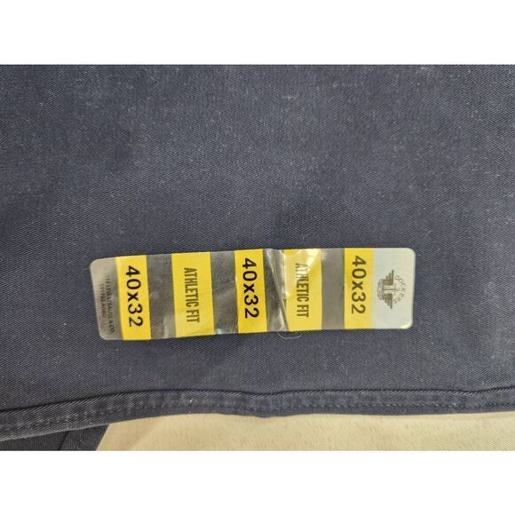 Dockers Men's Size 40x32 Navy Ultimate Chinos, Athletic Fit Stretch Straight Leg - Picture 8 of 15